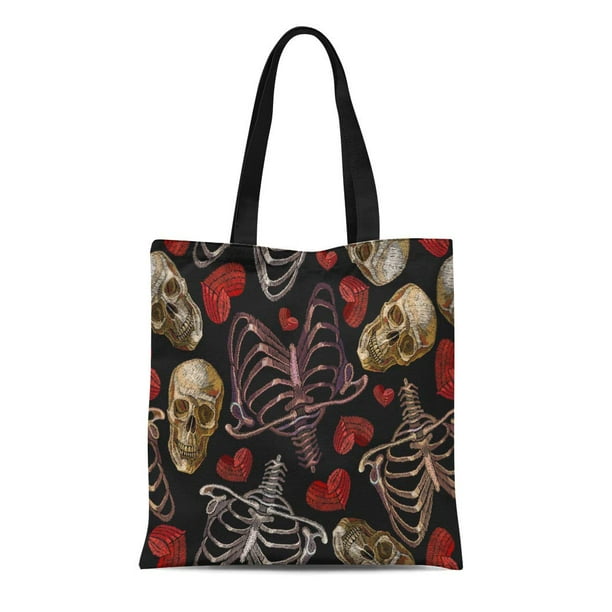 Human Body Bone Structure Tote Canvas Bag Shopping Satchel Casual Handbag Human Body Bone Structure Tote Canvas Bag Shopping Satchel Casual Handbag